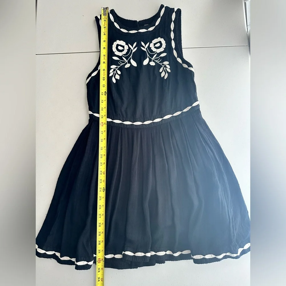 FREE PEOPLE ‘Delightful Birds of a Feather’ Sleeveless Mini Dress Women’s Size 6 - Picture 8 of 9